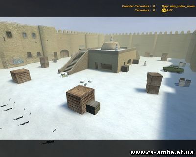 Карта для кс 1.6 awp_india_snow