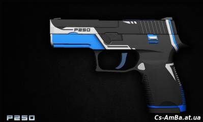 Модель оружия из CS:GO | P250 Blue Force для CS 1.6