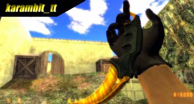 Модель (karambit_tt) для cs1.6