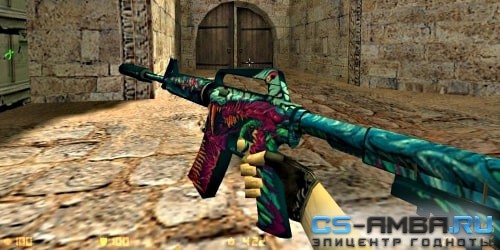 Модель M4A1 | Hyper Beast для CS 1.6 (HD)