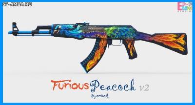 Модель AK-47 | Разъяренный Павлин