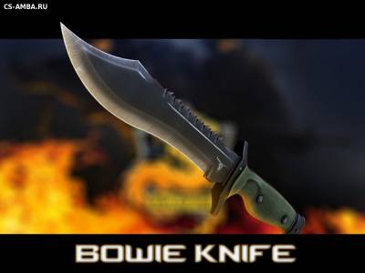 Модель Bowie Knife для cs 1.6