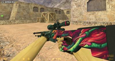 Модель Awp | Hyper Beast для Cs 1.6 (HD)