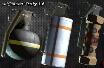 Модели гранат из cs:go для cs 1.6