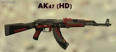 Модель AK-47 [HD] (без анимации осмотра) для CS 1.6