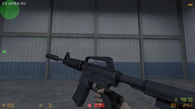 Стандартная M4A1 из CS:GO в HD качестве!