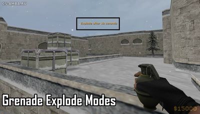 Плагин Grenade Explode Modes ( Таймер гранат )