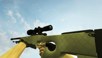 AWP | Safari Mesh HD для Counter-Strike 1.6