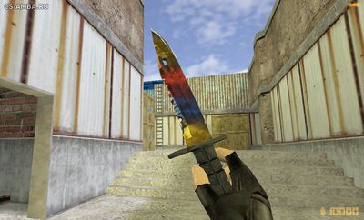 Штык-нож M9 | Marble Fade (HD) для CS 1.6