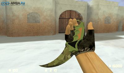 HD Karambit | Boreal Forest для CS 1.6