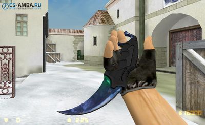 HD Karambit | Gamma Doppler (Phase 1) для CS 1.6