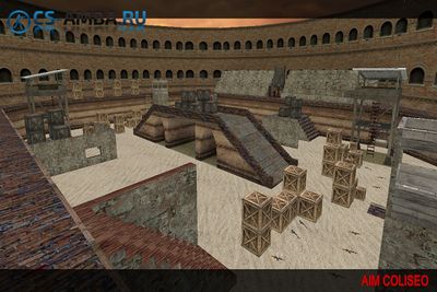 Карта aim_coliseo для Counter-Strike 1.6