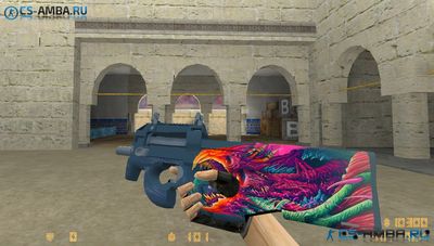 Модель P90 - Hyper Beast [HD] для CS 1.6