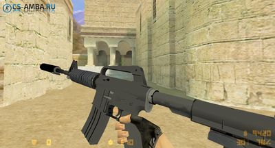 Модель M4A1-S (Default) из CS:GO для CS 1.6