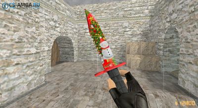 Модель ножа «M9 Bayonet | X-MAS» для КС 1.6