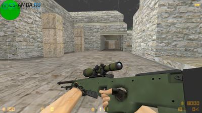 AWP | Классика С анимацией осмотра для CS 1.6