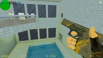 Модель пистолета: Glock18 - LastStrike для CS 1.6