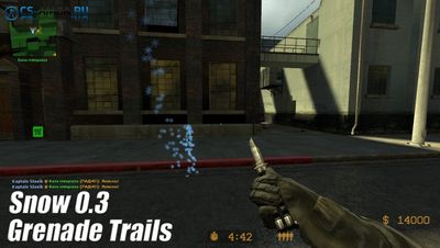 Snow Grenade Trails v 0.3 - Плагин для CSS