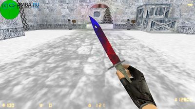 Модель ножа: Bayonet | Marble Fade для CS 1.6