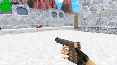 Модель Five Seven | Wasteland [HD] для CS 1.6