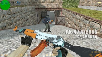 Модель оружия: Ak47 | Arckos для CS 1.6