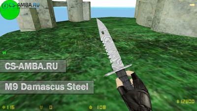 Модель ножа «M9 Bayonet — Damascus Steel» для CS 1.6