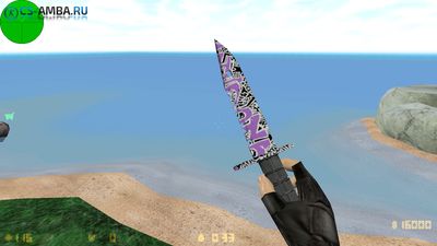 Нож M9 Bayonet - Ручная роспись для Cs1.6