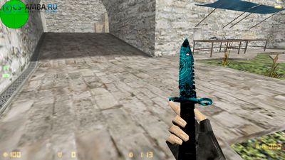 Крутая модель ножа M9 Bayonet - Oskolok для CS 1.6