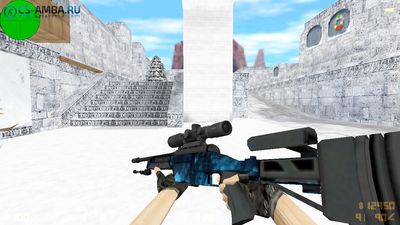 Винтовка SSG 08 - Abyss с анимацией для CS 1.6