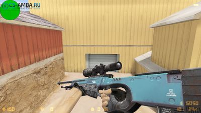 Модель AWP [HD] Annihilator - Blue для Кс 1.6