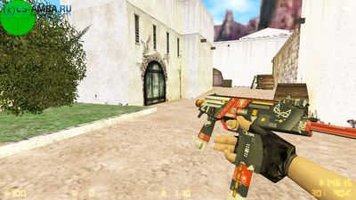 MP9 «Bloodsport» из мастерской CS:GO для CS 1.6