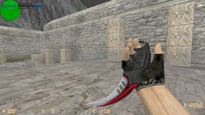 Модель ножа HD Karambit «Autotronic» для CS 1.6