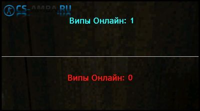 Плагин «Vip_online — Випы онлайн» для CS 1.6