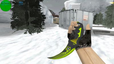 Модель ножа HD «Karambit - Machine» для CS 1.6