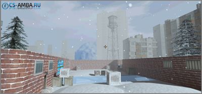 Карта «HE_Snow_War» для CS 1.6