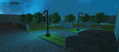 Карта «aim_ak_nightpark_mr» для CS 1.6