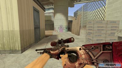 HD модель AWP | Damnation из мастерской CS:GO для CS 1.6