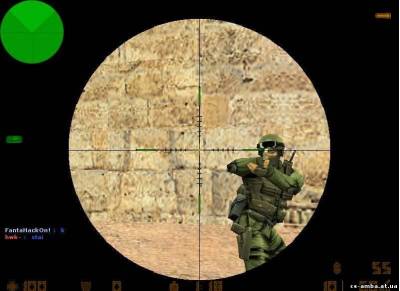 Прицел для awp Pro green scope