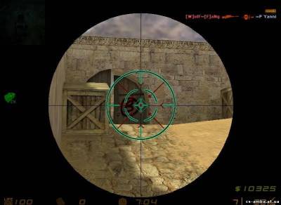 Wolf eye target