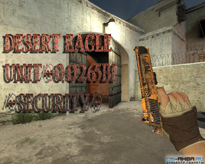 Desert Eagle UNIT/0.0265bi (security) [Gloves]