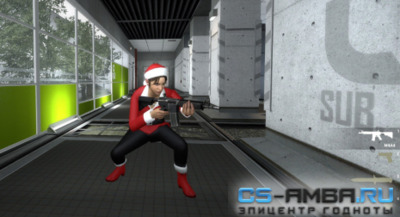 Модель игрока Christmas Zoey для CS:GO