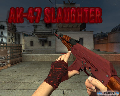 AK-47 Slaughter [Gloves+Light]