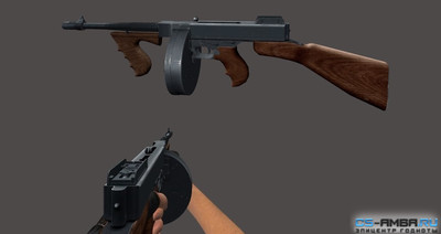 Автомат (Thompson - Tommy Gun) для CS 1.6