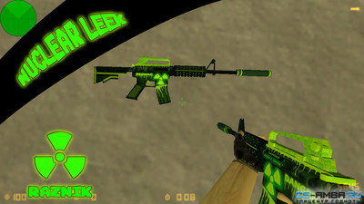 M4A1 | Nuclear Leek [version 0.2] by RAZNiK