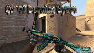 AK-47 Burning Wyrm