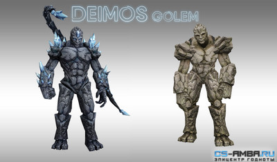 Зомби модели [CSO] Deimos Golem для CS 1.6