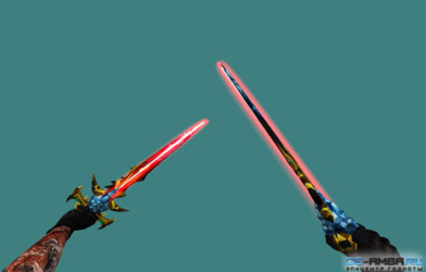 Dual Katanas | Fire Remake