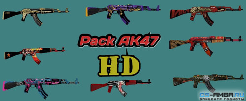 Pack AK47 HD