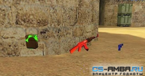 Плагин Weapons Floating для Counter Strike 1.6