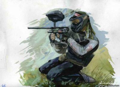 Готовый PaintBall Сервер для cs 1.6